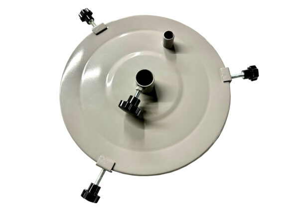 Coprifusto diam. 310 mm foro 28 mm per fusti da 18-25 kg