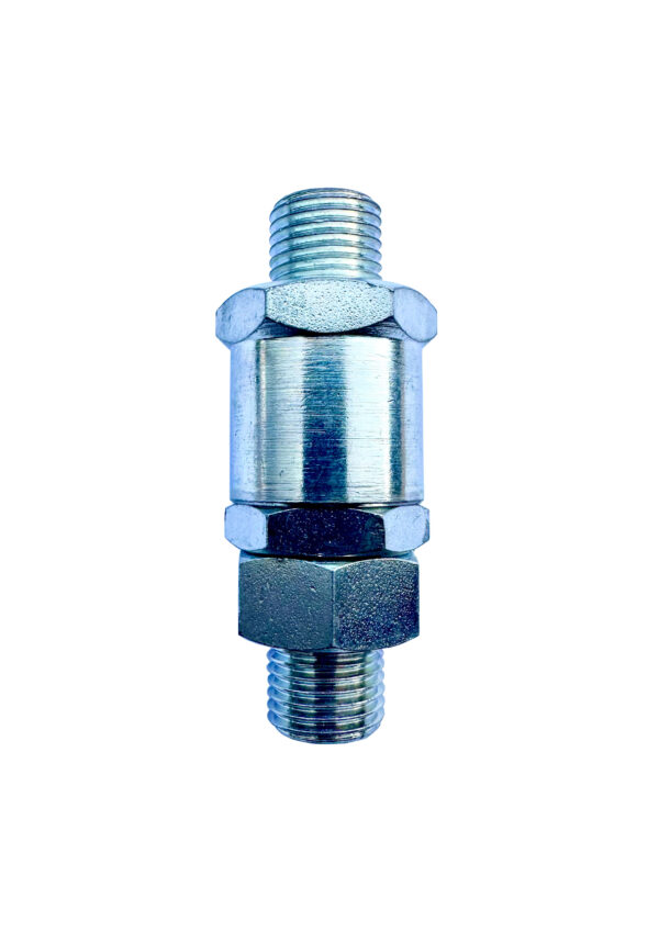Raccordo girevole 1/4' MM