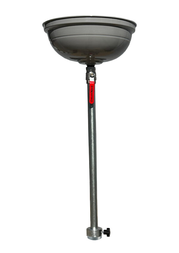 Bac de récupération d’huile capacité 10 litres compléter avec tube et bague 2 “.