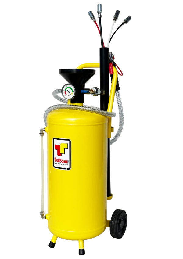 Aspiratore pneumatico olio esausto 24 lt