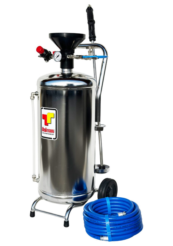 Schiumogeno in acciaio inox, 24 litri