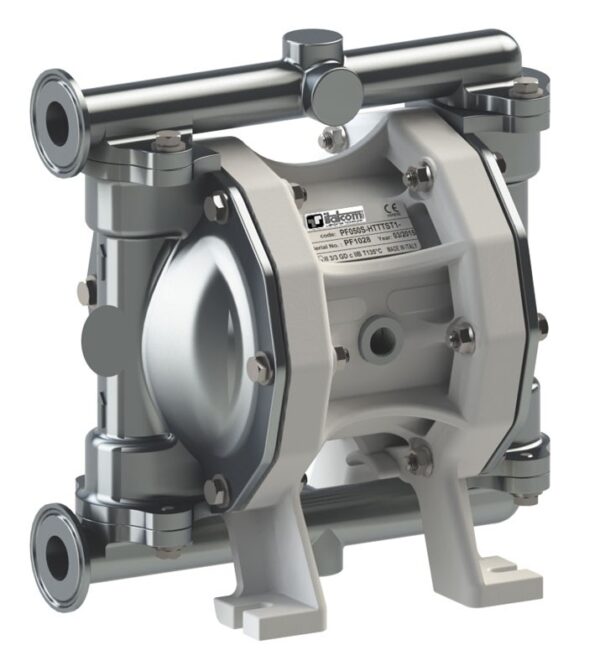 Pompe à membrane 1/2 '55 l / mn pour l'industrie alimentaire