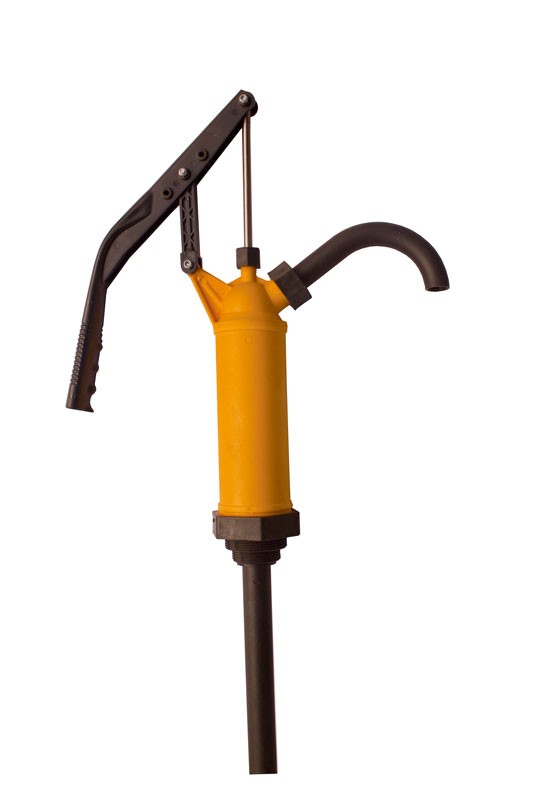 Pompe manuelle pour distribution d’antigel et solvants pour fûts de 50 à 180 litres