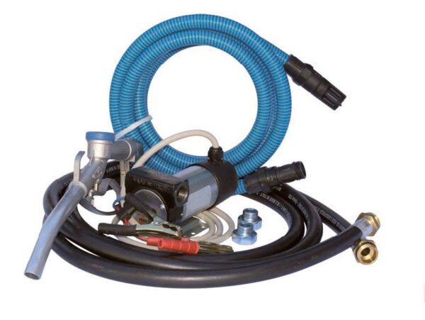 Groupe portable pour le transvasement du gasoil 12v 60 l/mn