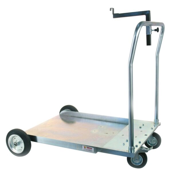 Chariot pour fûts de 180/220 Kg. prêt à recevoir un enrouleur