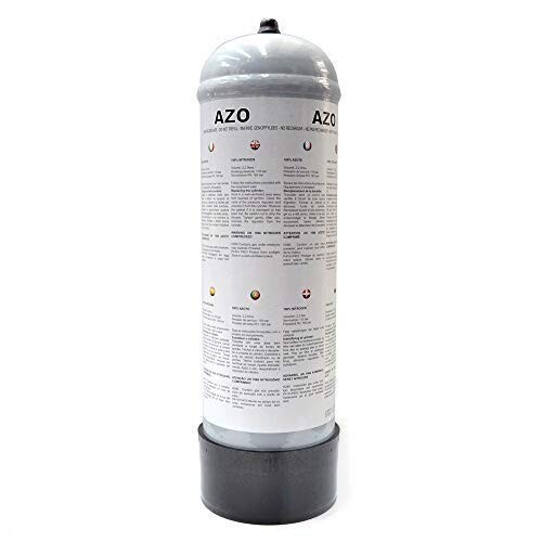 Bombola cartuccia di azoto idrogeno da 2,2 Lt - 110 bar AZOIDRO