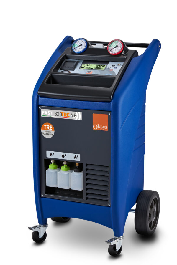 Macchina Clima Automatica 12 kg 100 l/mn con Kit Gas R1234y HFO + Diagnosi