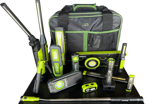 Valise Set de lampes Led Fasano - 16 pièces