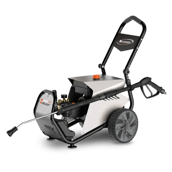 K Steel TS 10.21 21/210 T - Nettoyeur hauteur industriel à eau froide 400v - 210 bar - 1260 l/h