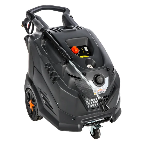 New Scout Evo 160 Extra - Nettoyeur haute sauteur professionnel à eau chaude 230v - 160 bar max - 600 l/h